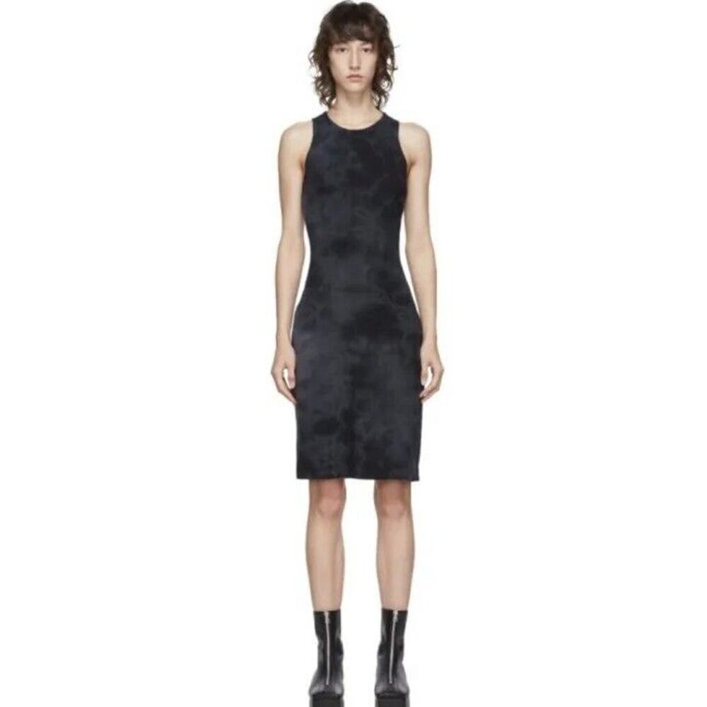 Raquel Allegra Racerback Minidress Jersey Balck Tie‎ Dye Garmentory
